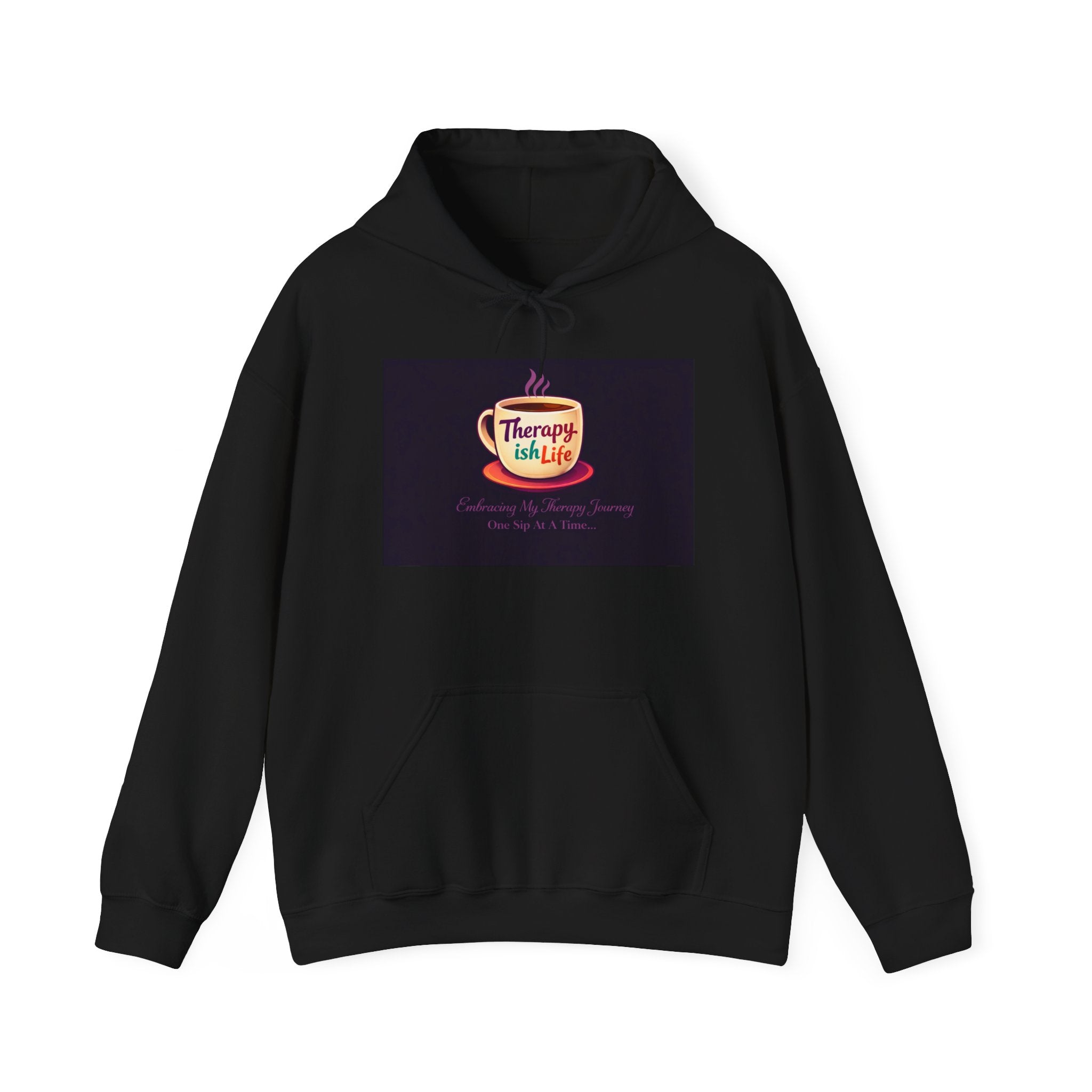 Therapy in a Coffee Cup Logo Hoodie | Embracing Mental Health Wellness