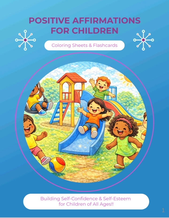 Positive Affirmation Workbook For Children